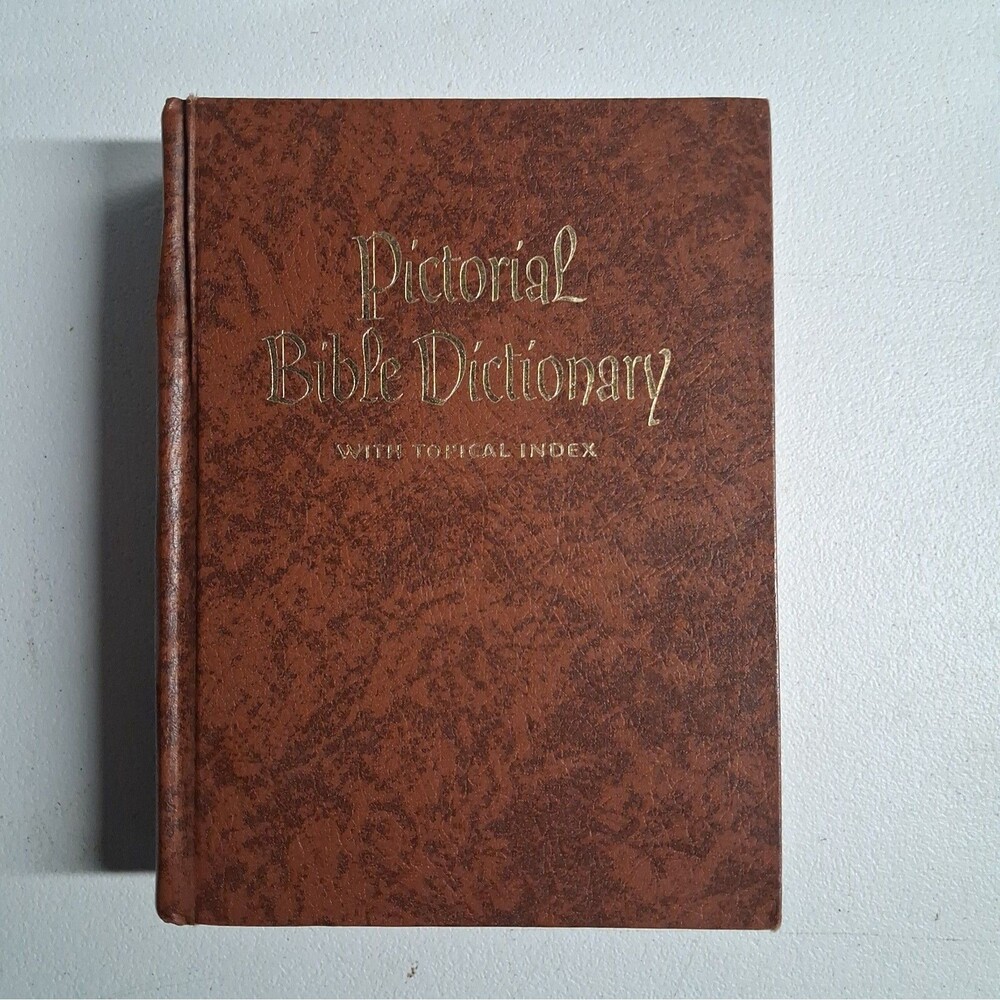 Pictorial Bible Dictionary Vtg 1968 Zondervan Southwestern Topical Index
